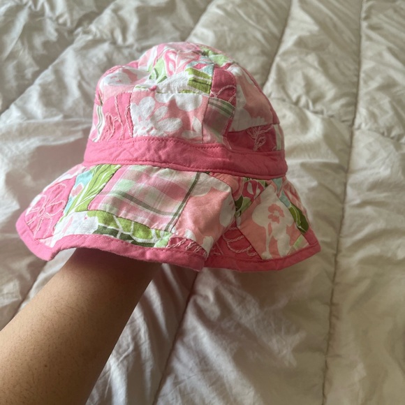 Janie and Jack Baby Girl Floral Cotton Hat 2T-3T - Picture 3 of 5